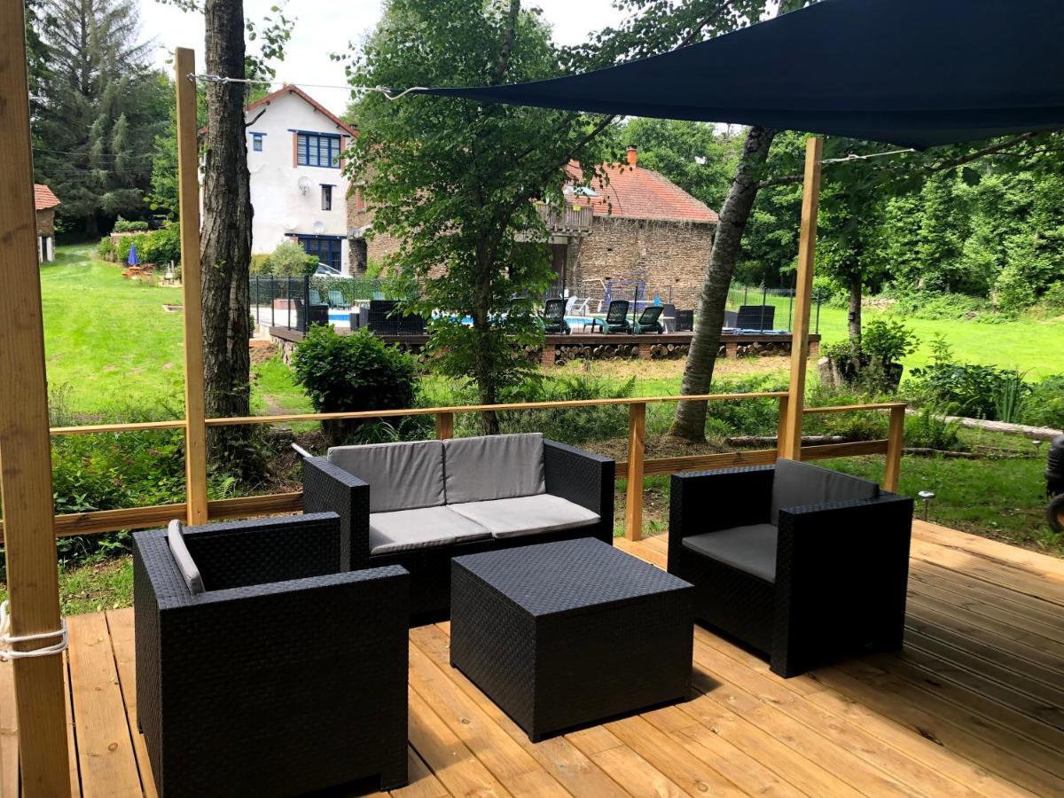 Luxury Glamping @Moulin Des Forges Hotel Moutier-Malcard Exterior foto